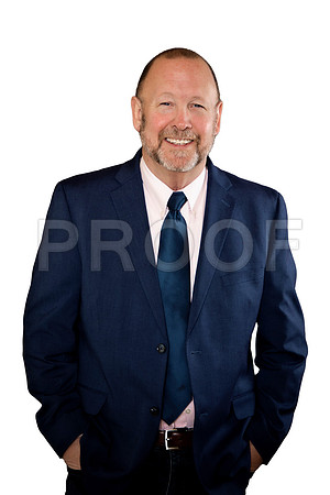 White background